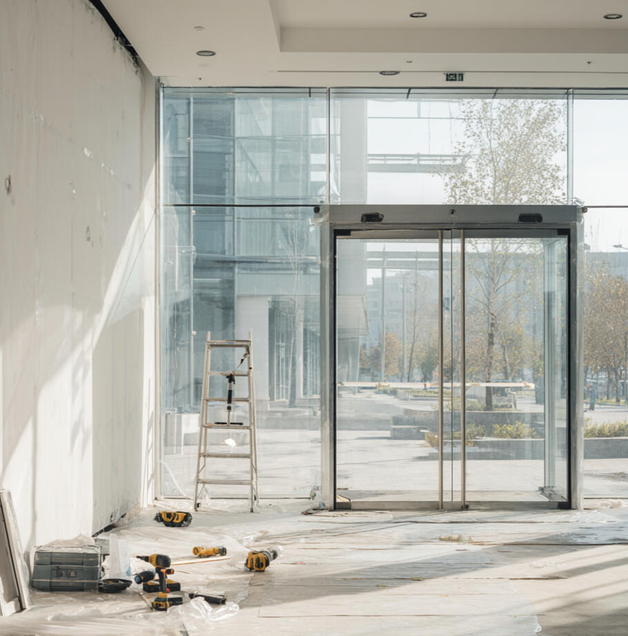 Puerta batiente automática — Instalación profesional MRDOOR CDMX